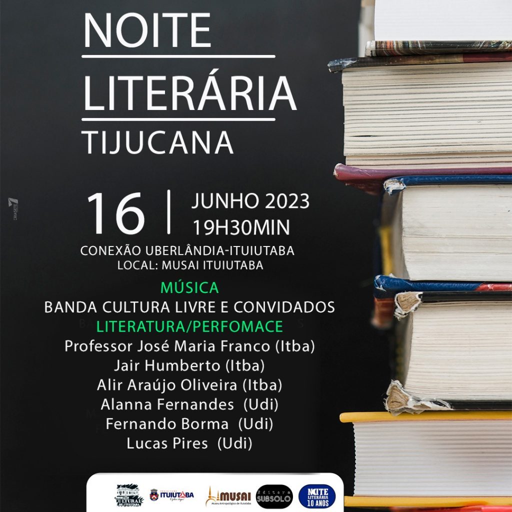 Na última sexta-feira, dia 16, ocorreu uma noite literária com visitação ao Museu e uma apresentação de samba raiz e poesia. Foi um evento cultural animado e diversificado.