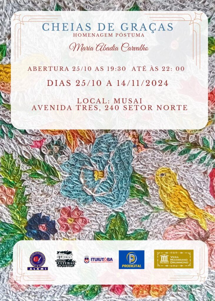 A Fundação Cultural convida a todos para a exposição “Cheias de Graças”