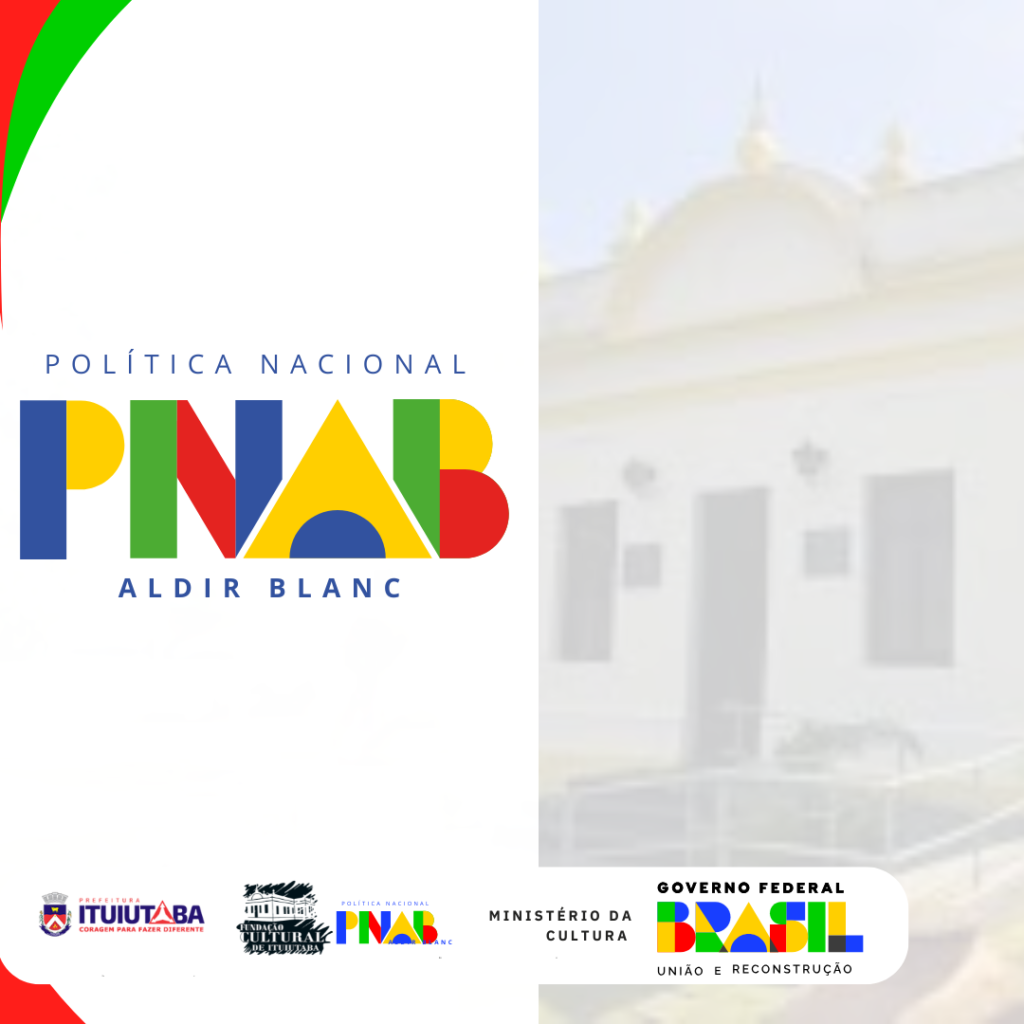 A Prefeitura Municipal de Ituiutaba, por meio da Fundação Cultural, divulga hoje, 05 de novembro de 2024, os Editais de Premiações e Parecerista referentes à Lei PNAB – LEI ALDIR BLANC.